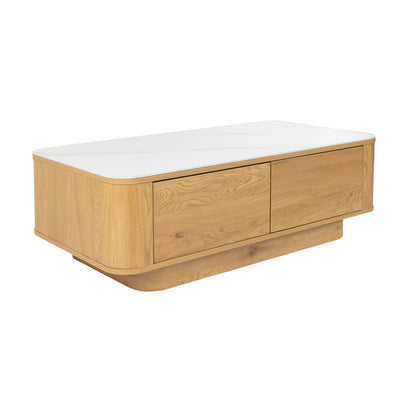 White Label Living Salontafel Almira Eiken - KwaliteitWonen.nl