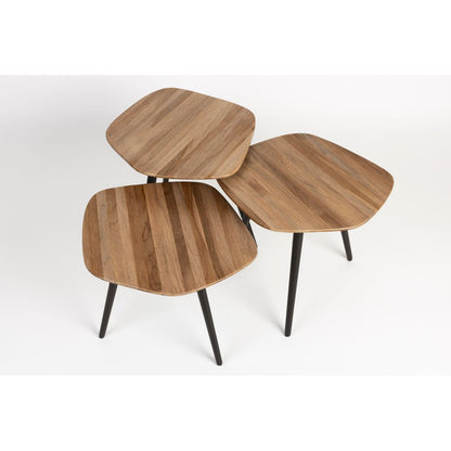 White Label Living Salontafel Cuties (Set van 3) - KwaliteitWonen.nl