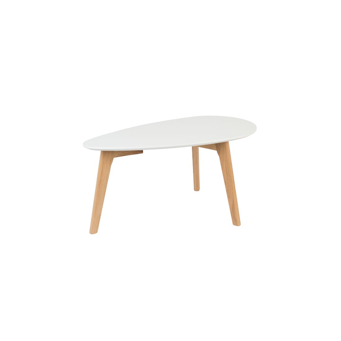 White Label Living Salontafel Drop Wit (Set van 2) - KwaliteitWonen.nl