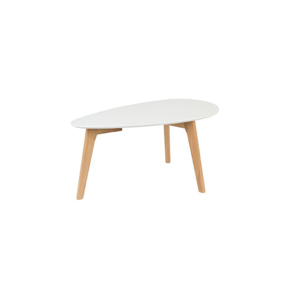 White Label Living Salontafel Drop Wit (Set van 2) - KwaliteitWonen.nl