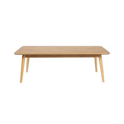 White Label Living Salontafel Fabio 120x60cm Naturel - KwaliteitWonen.nl