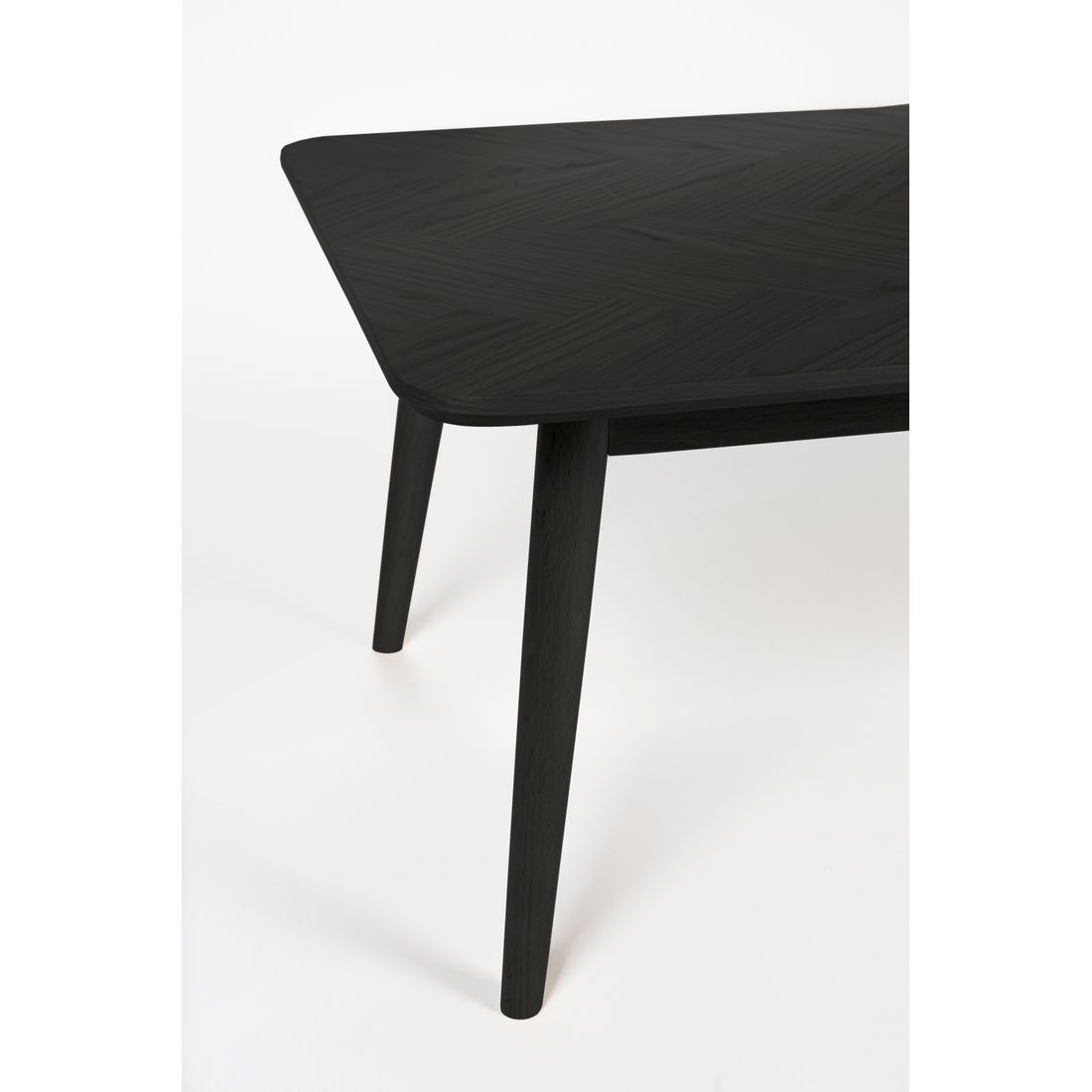 White Label Living Salontafel Fabio 120x60cm Zwart - KwaliteitWonen.nl