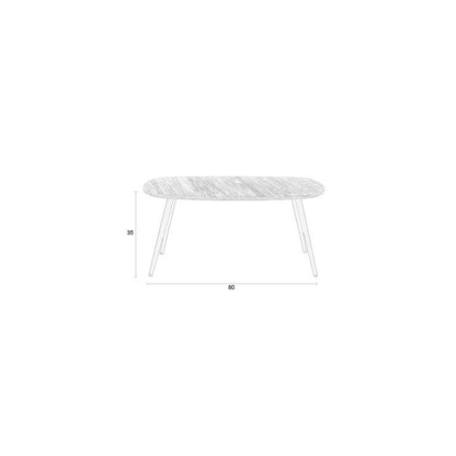 White Label Living Salontafel Gualdo - KwaliteitWonen.nl
