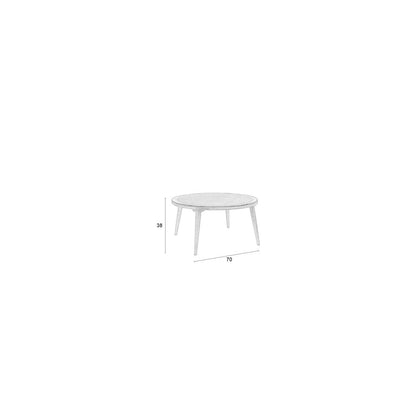 White Label Living Salontafel Haru Rond - KwaliteitWonen.nl