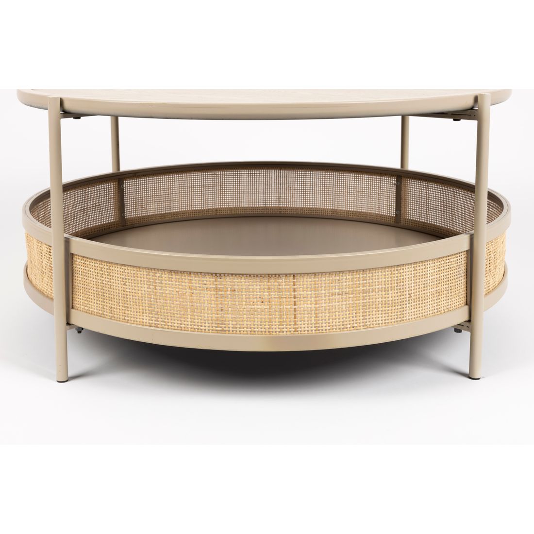 White Label Living Salontafel Makoto Beige - KwaliteitWonen.nl