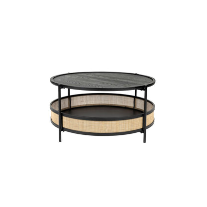 White Label Living Salontafel Makoto Zwart - KwaliteitWonen.nl