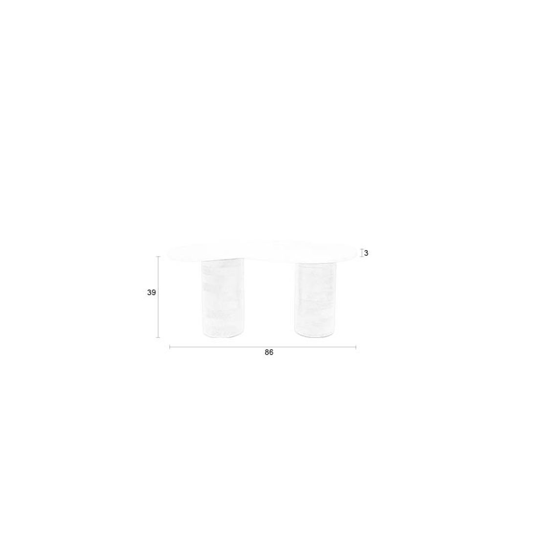 White Label Living Salontafel Peli - KwaliteitWonen.nl