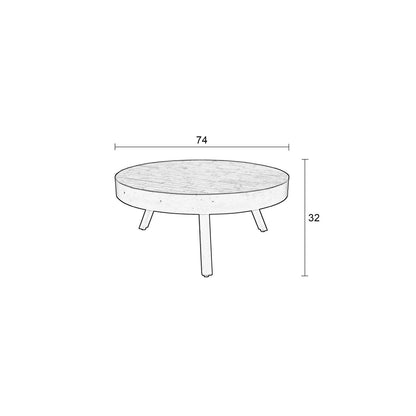 White Label Living Salontafel Suri L - KwaliteitWonen.nl