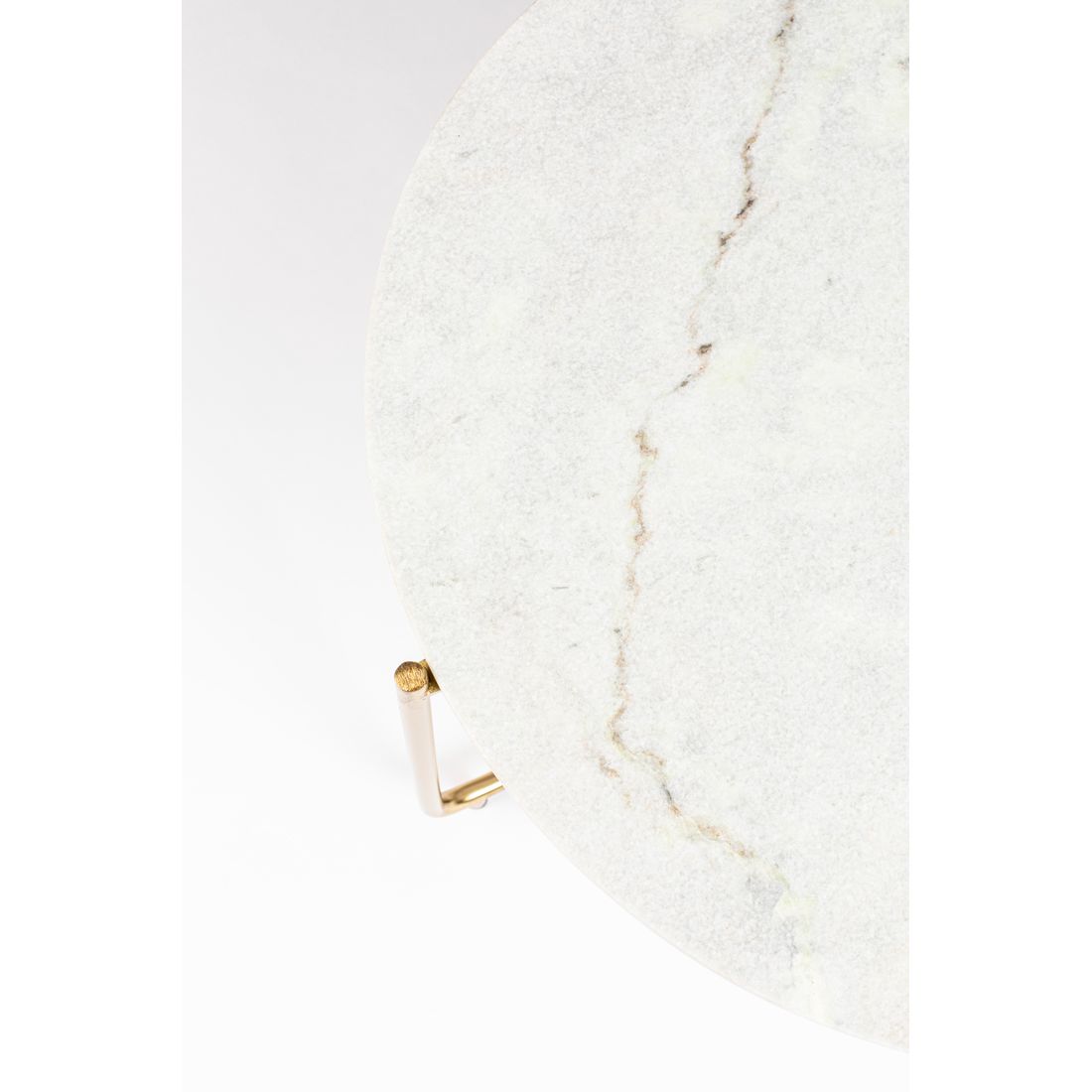 White Label Living Salontafel Timpa Marmer Wit - KwaliteitWonen.nl