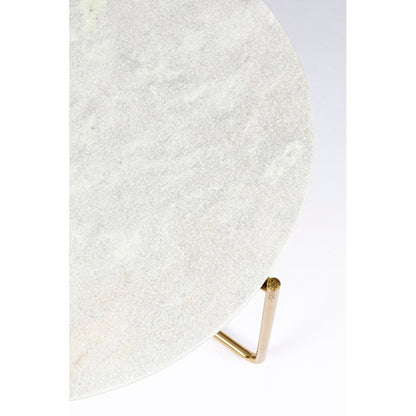 White Label Living Salontafel Timpa Marmer Wit - KwaliteitWonen.nl
