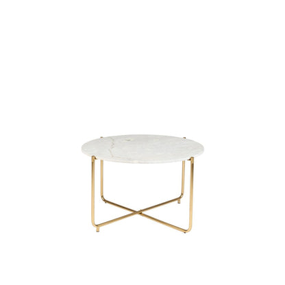 White Label Living Salontafel Timpa Marmer Wit - KwaliteitWonen.nl