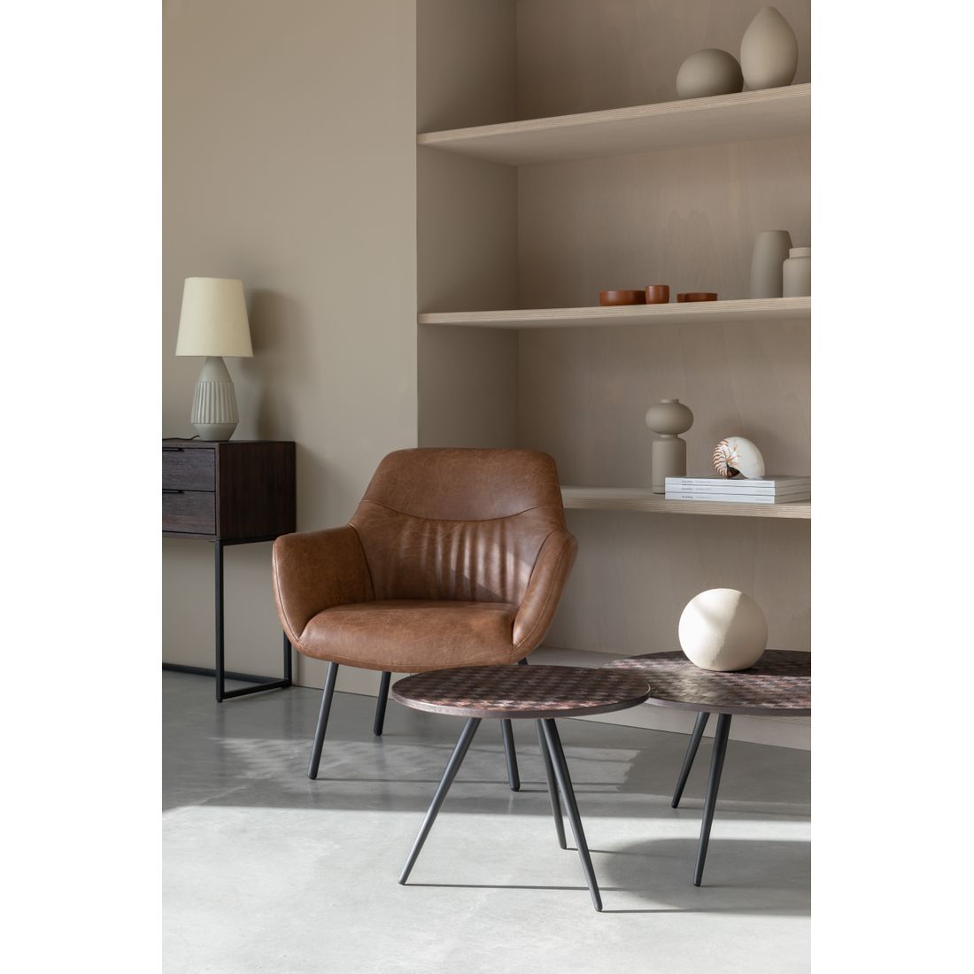 White Label Living Salontafel Webster (set van 2) - KwaliteitWonen.nl