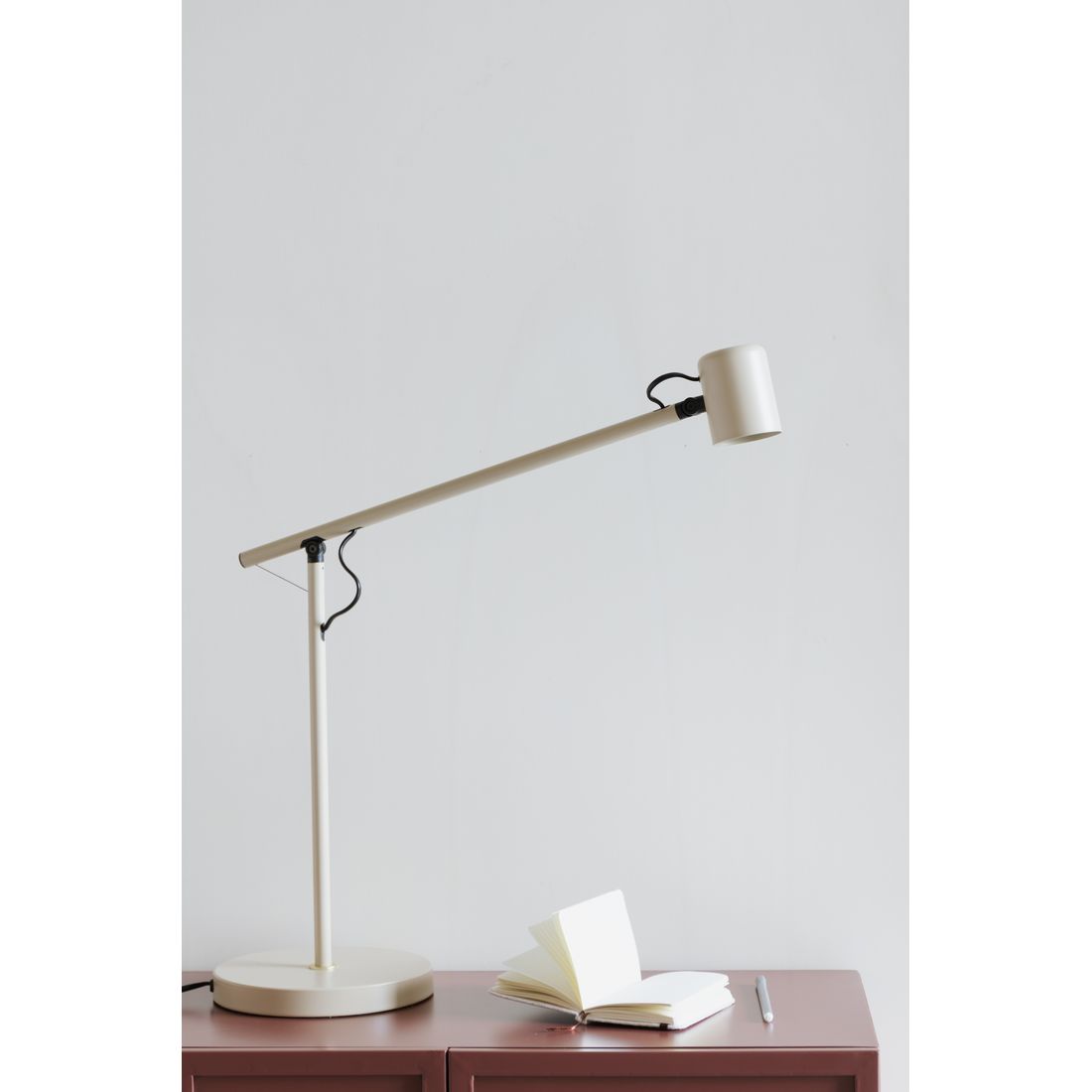 White Label Living Tafellamp Aero Beige - KwaliteitWonen.nl