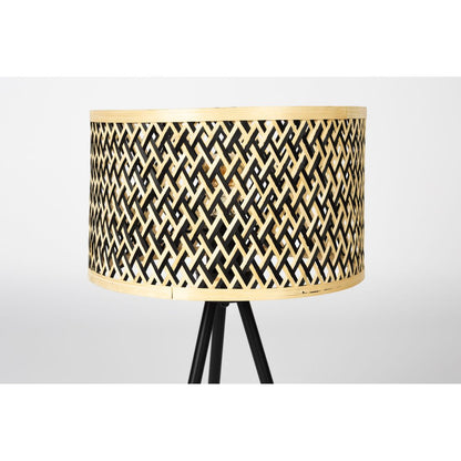 White Label Living Tafellamp Isla Bamboo - KwaliteitWonen.nl