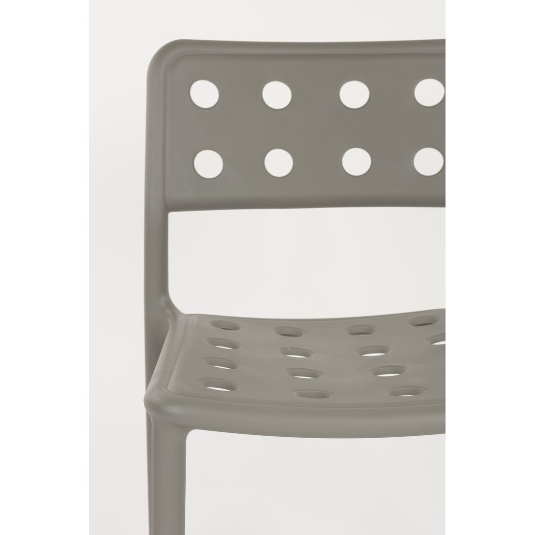 White Label Living Tuinstoel Serra Grijs - KwaliteitWonen.nl