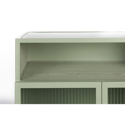 White Label Living Vitrinekast Herbe L - KwaliteitWonen.nl