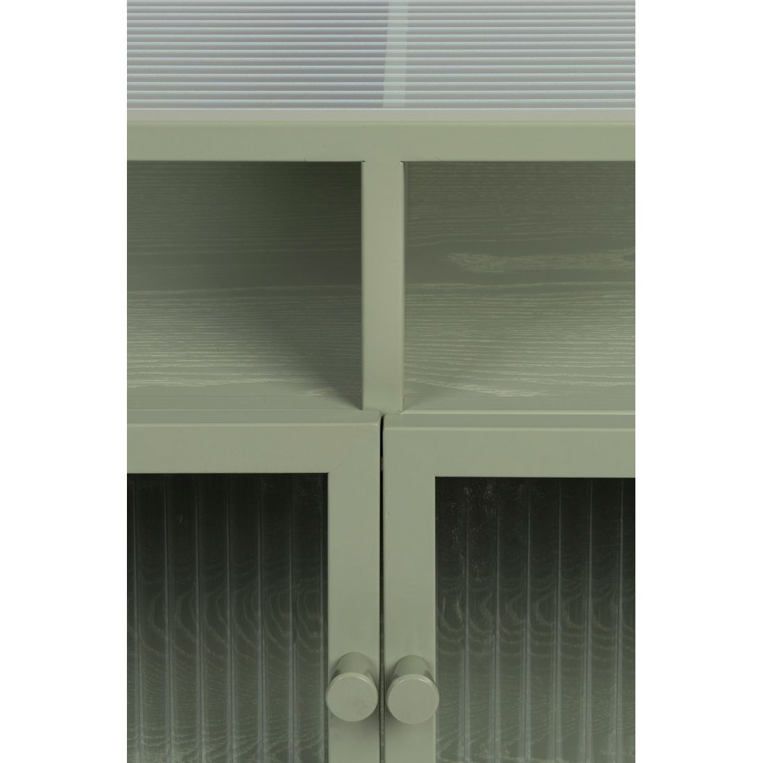 White Label Living Vitrinekast Herbe Medium - KwaliteitWonen.nl