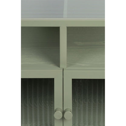 White Label Living Vitrinekast Herbe Medium - KwaliteitWonen.nl