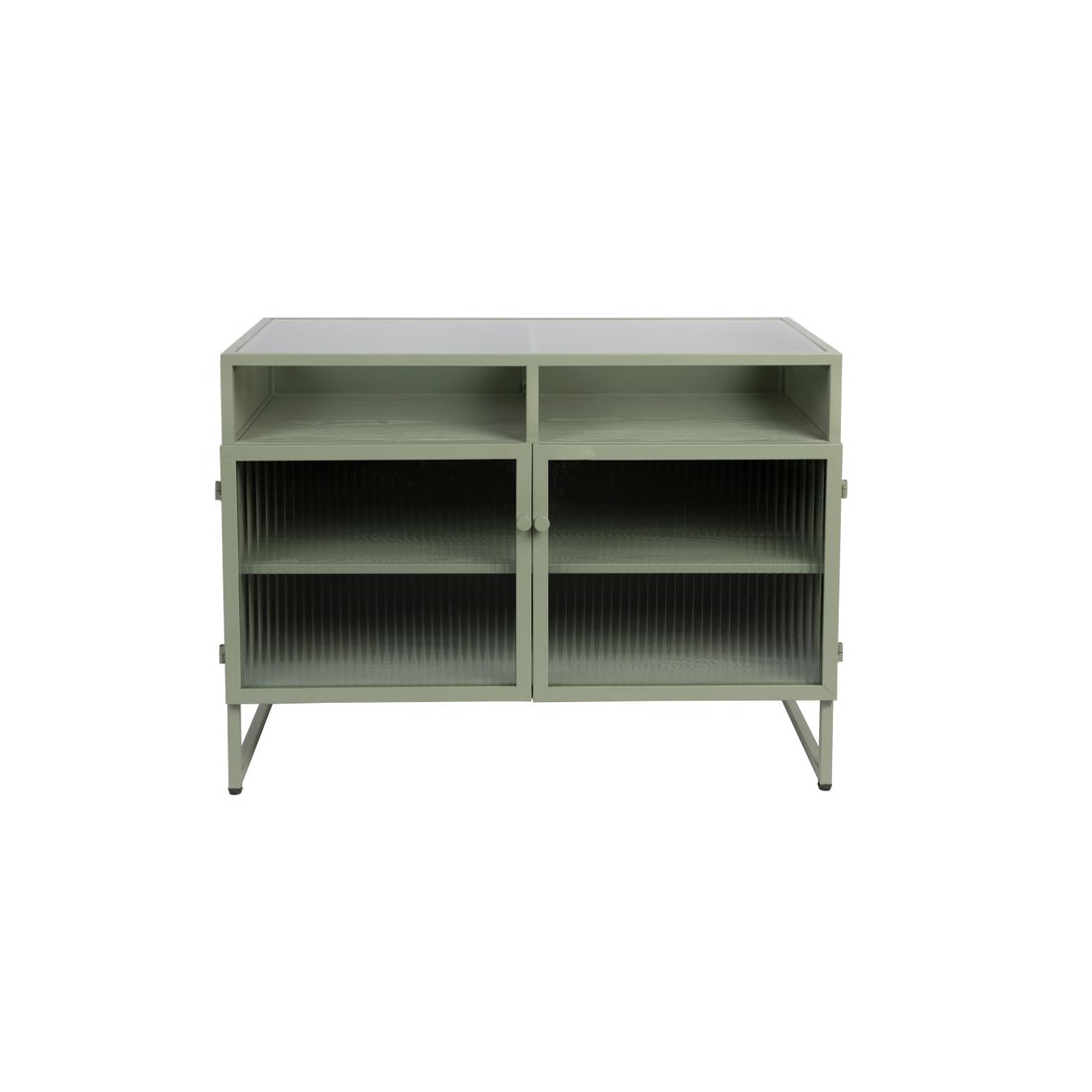 White Label Living Vitrinekast Herbe Medium - KwaliteitWonen.nl