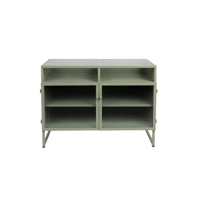 White Label Living Vitrinekast Herbe Medium - KwaliteitWonen.nl