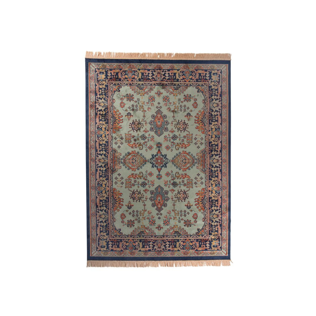 White Label Living Vloerkleed Raz 200x300cm Groen-Kwaliteitwonen.nl