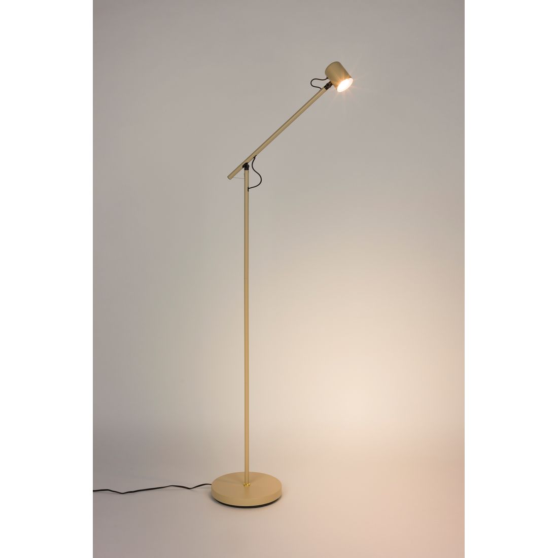 White Label Living Vloerlamp Aero Beige - KwaliteitWonen.nl