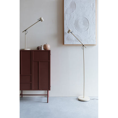 White Label Living Vloerlamp Aero Beige - KwaliteitWonen.nl