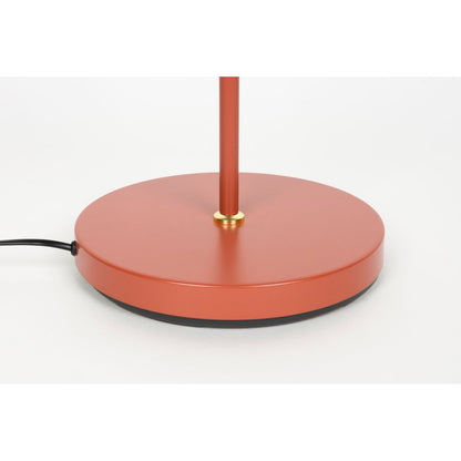 White Label Living Vloerlamp Aero Rood - KwaliteitWonen.nl