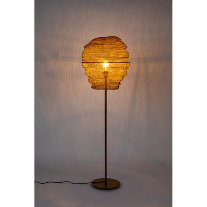 White Label Living Vloerlamp Lena Messing - KwaliteitWonen.nl