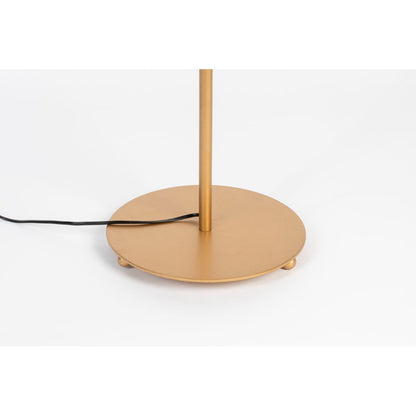 White Label Living Vloerlamp Lena Messing - KwaliteitWonen.nl