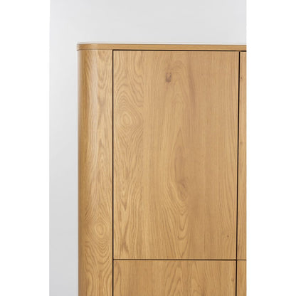 White Label Living Wandkast Almira Eiken - KwaliteitWonen.nl