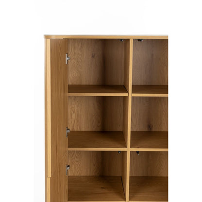 White Label Living Wandkast Almira Eiken - KwaliteitWonen.nl