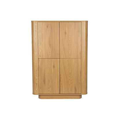 White Label Living Wandkast Almira Eiken - KwaliteitWonen.nl