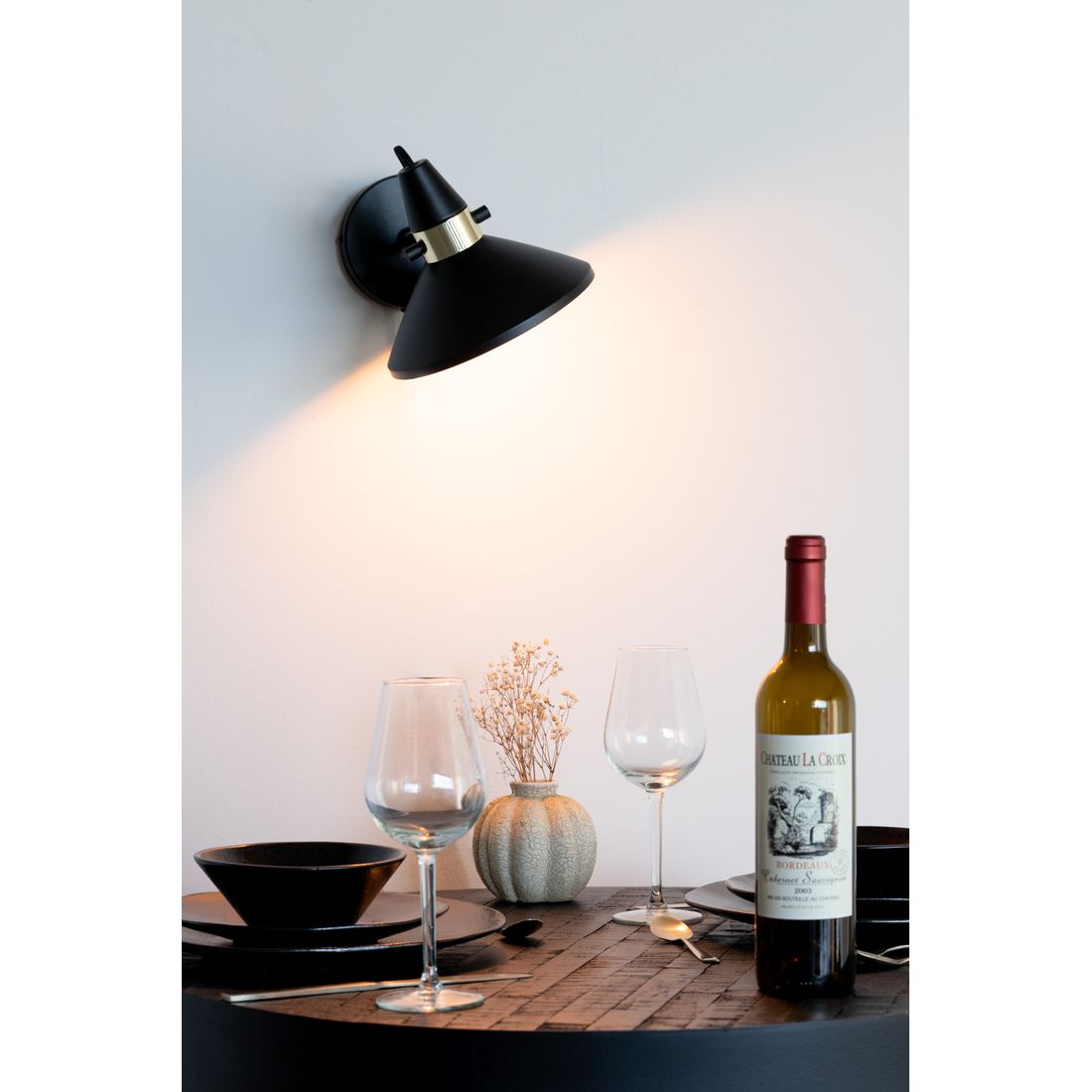 White Label Living Wandlamp Jona - KwaliteitWonen.nl