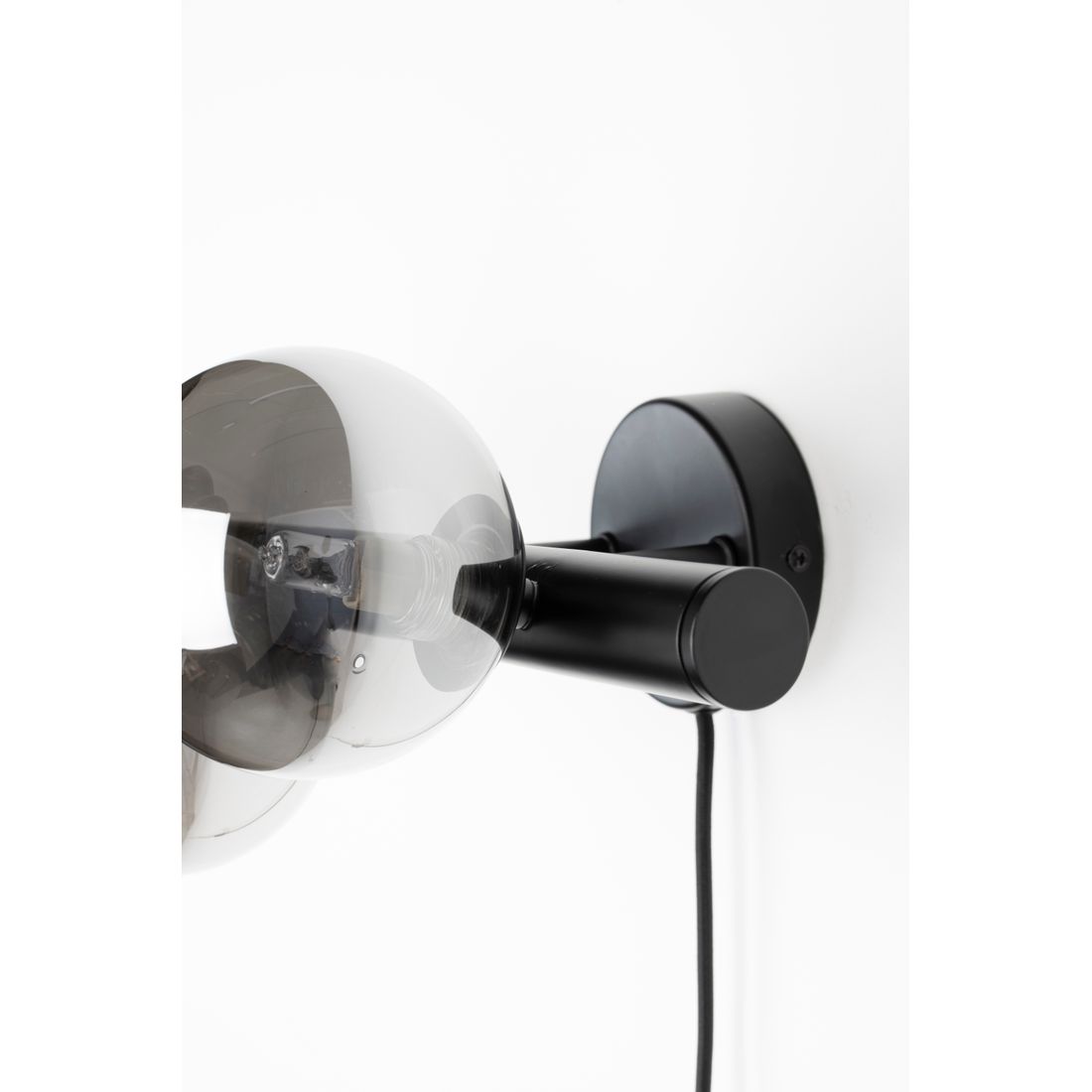White Label Living Wandlamp Monica Smoke - KwaliteitWonen.nl