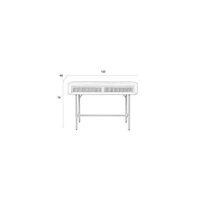 White Label Living Wandtafel Amaya - KwaliteitWonen.nl