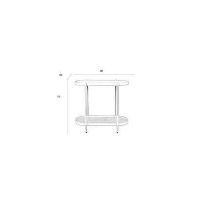 White Label Living Wandtafel Amaya - KwaliteitWonen.nl