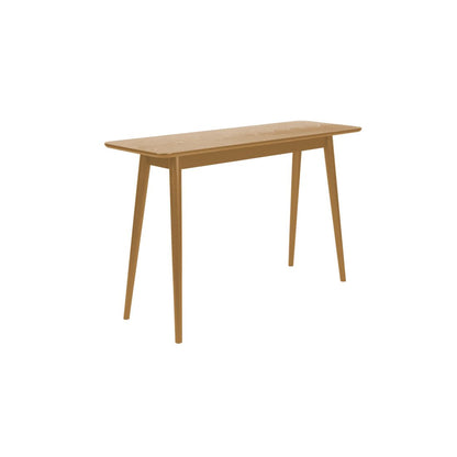 White Label Living Wandtafel Fabio 120x40cm Naturel Eiken - KwaliteitWonen.nl