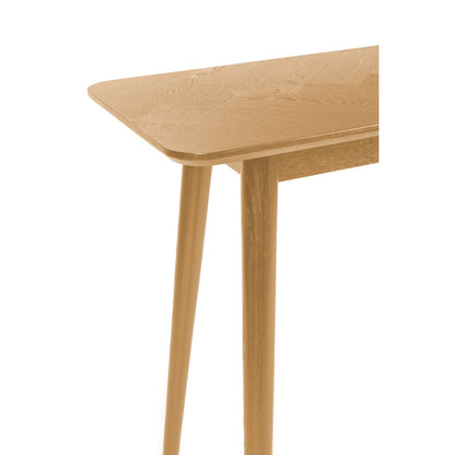 White Label Living Wandtafel Fabio 120x40cm Naturel Eiken - KwaliteitWonen.nl