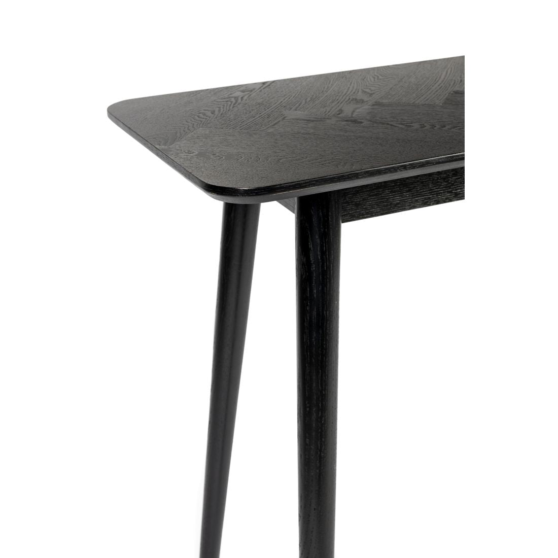 White Label Living Wandtafel Fabio 120x40cm Zwart - KwaliteitWonen.nl
