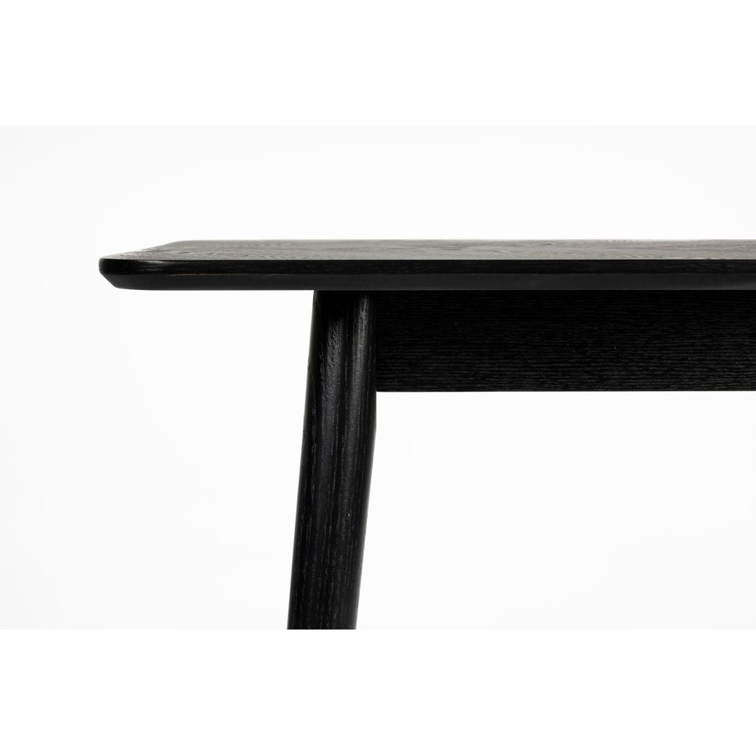 White Label Living Wandtafel Fabio 120x40cm Zwart - KwaliteitWonen.nl