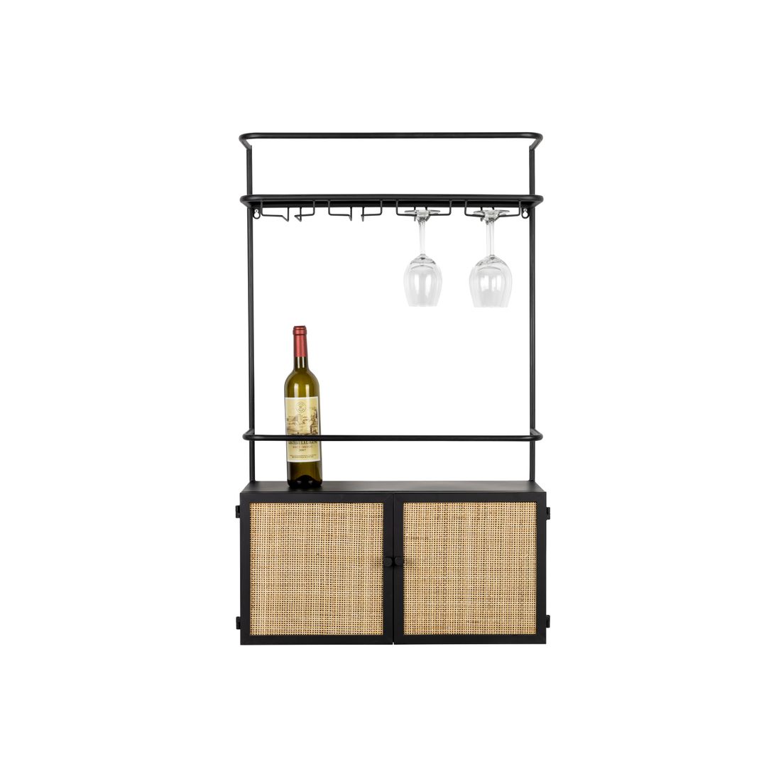 White Label Living Wijnkast Wand Guuji - KwaliteitWonen.nl