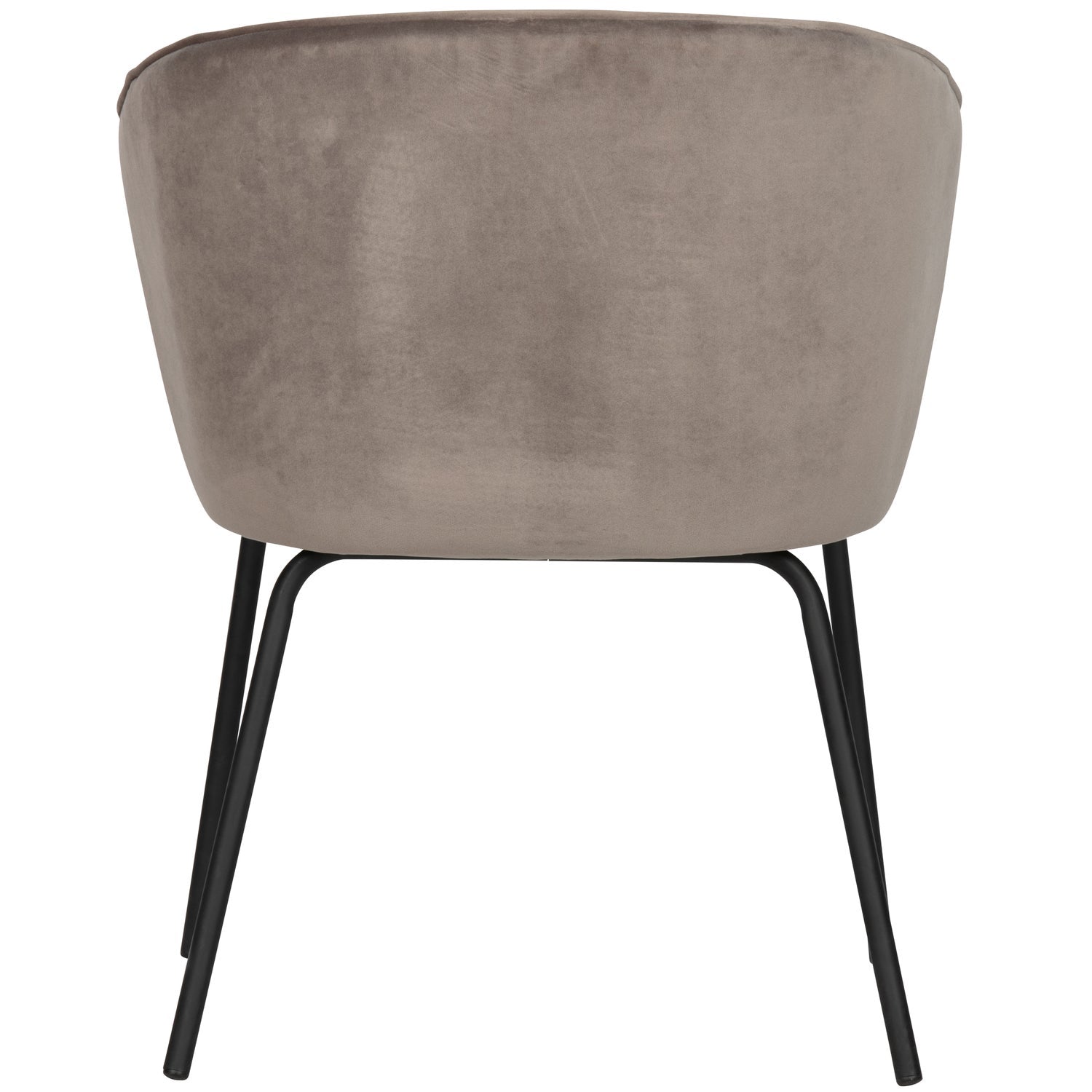 Woood Admit Eetkamerstoel Velvet Khaki - KwaliteitWonen.nl