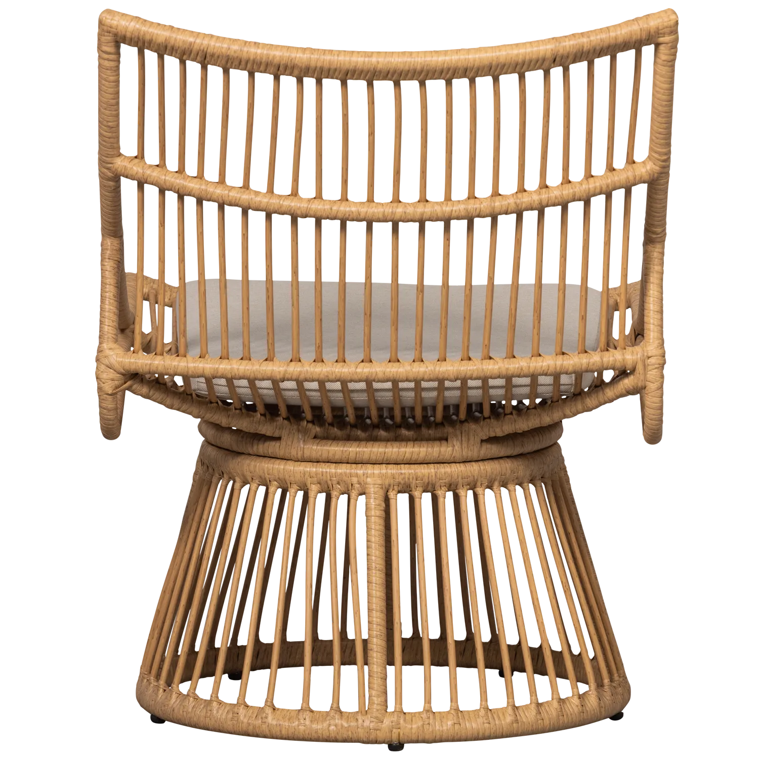 Woood Alatna Tuinstoel Wicker Naturel - KwaliteitWonen.nl