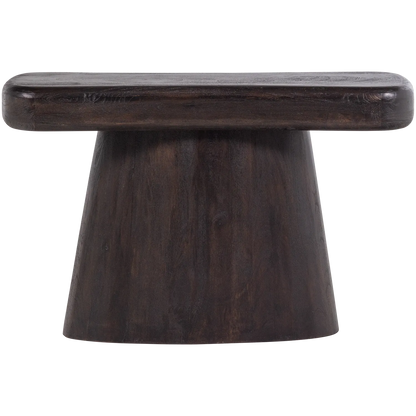 Woood Amco Sidetable Mangohout Donkerbruin - KwaliteitWonen.nl
