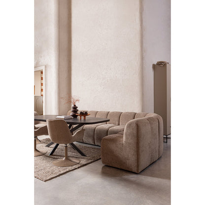 Woood Arros Eettafel Uitschuifbaar 180-220x90cm MDF Zwart - KwaliteitWonen.nl
