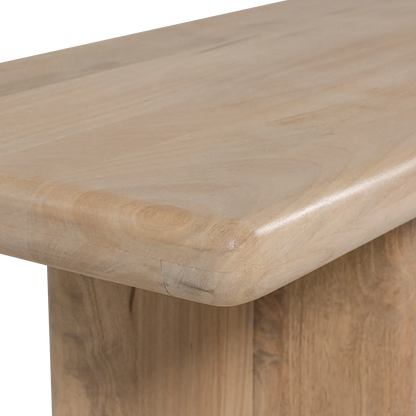 Woood Ato Eetbankje 180 X45 Cm Mangohout Naturel - KwaliteitWonen.nl