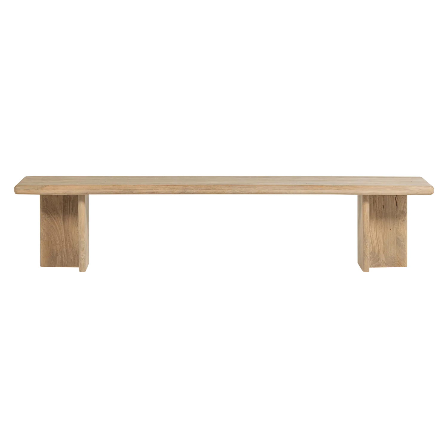 Woood Ato Eetbankje 220 X45 Cm Mangohout Naturel - KwaliteitWonen.nl