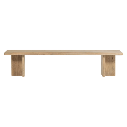 Woood Ato Eetbankje 220 X45 Cm Mangohout Naturel - KwaliteitWonen.nl