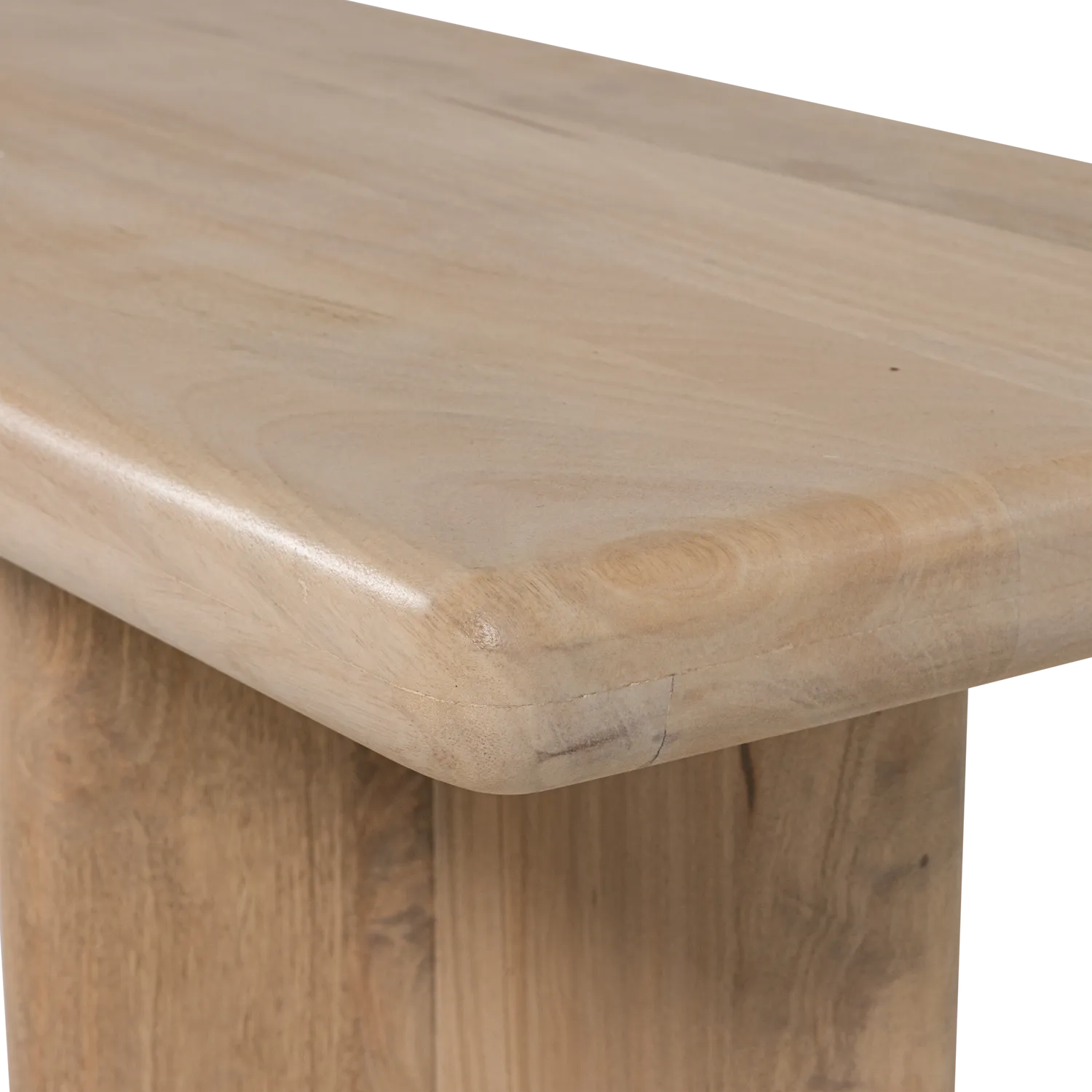 Woood Ato Eetbankje 220 X45 Cm Mangohout Naturel - KwaliteitWonen.nl